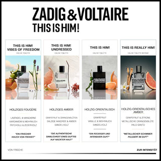 Zadig & Voltaire This Is Him Eau de Toilette 100 ml